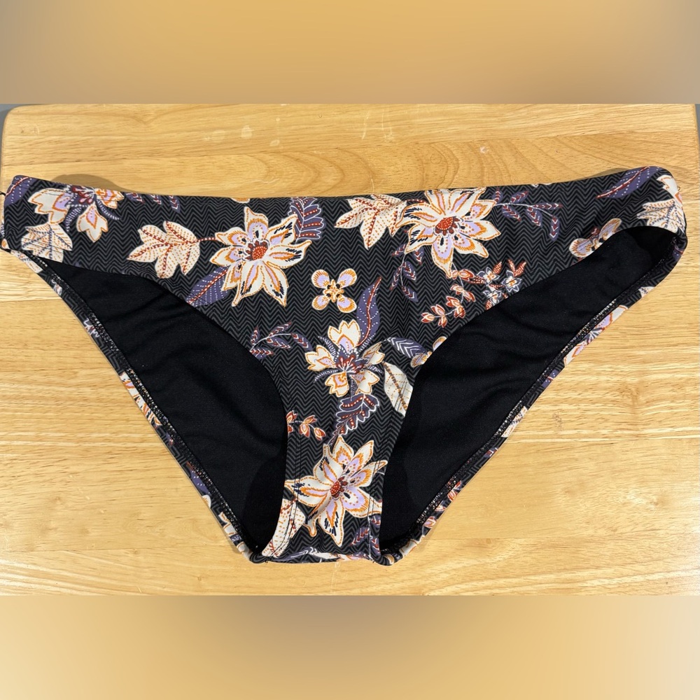 Shade & Shore Floral Hipster Cheeky Bikini Bottom (Size L-12/14)